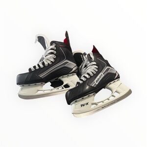 Bauer Black and Gray Ice Hockey Skates